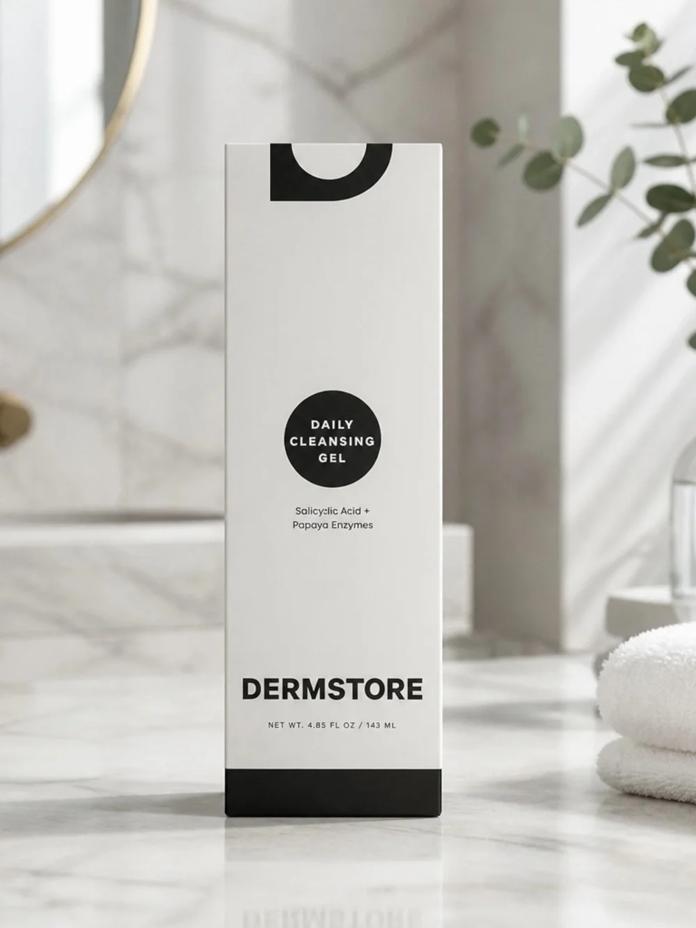 Dermstore Daily Cleansing Gel - White